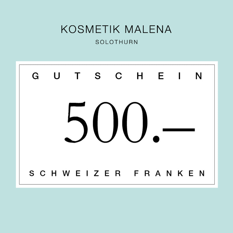 500 CHF Gutschein/Voucher