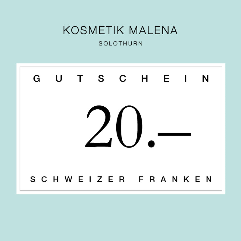 20 CHF Gutschein/Voucher
